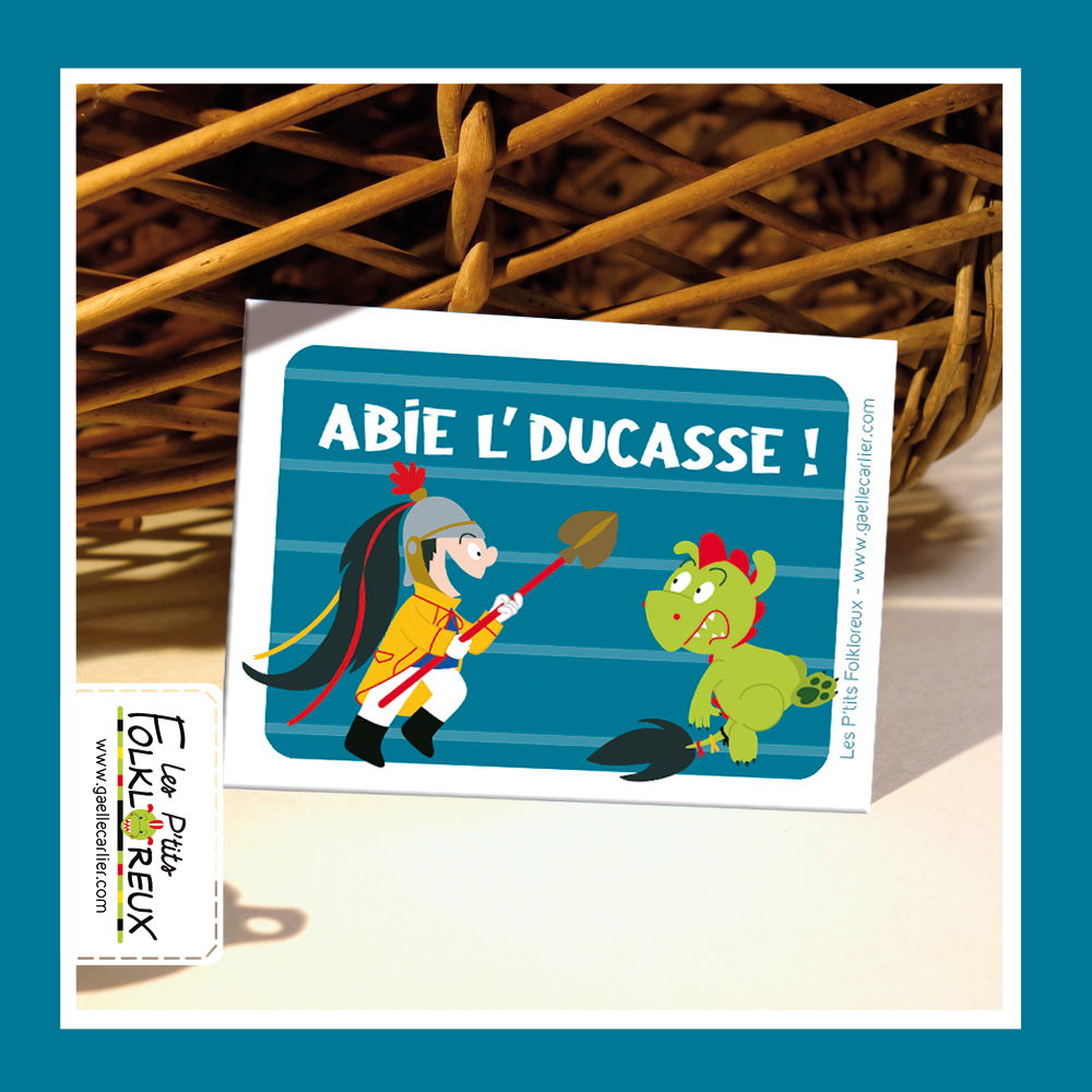 Carton Abie L Ducasse Les P Tits Folkloreux